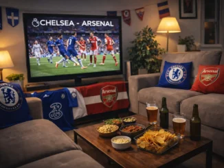 Indretning Chelsea mot Arsenal